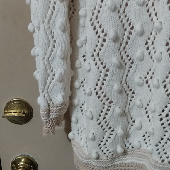 Vtg express tricot sweater - Picture 5 of 10